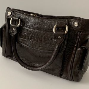 Vintage Brown Purse- Chanel name